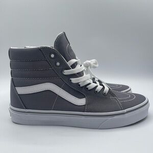 Vans Off the Wall Old Skool Gray High Top Mens 8.5 Women 10 Skateboard Shoes